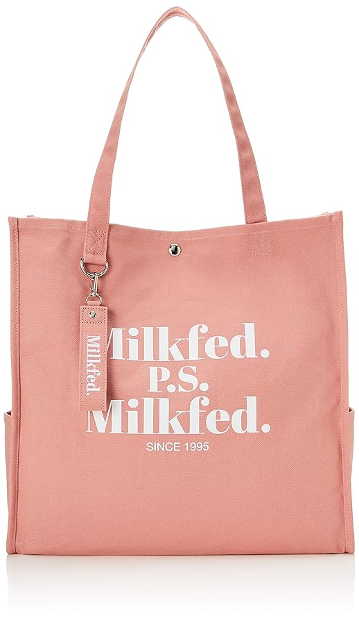 Amazon | [ミルクフェド] トートバッグ DIDONE LOGO BIG TOTE